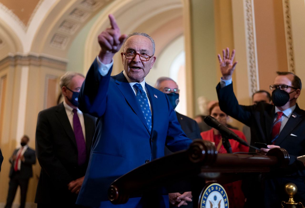 Reviving Biden's big bill, Democrats look to regain momentum