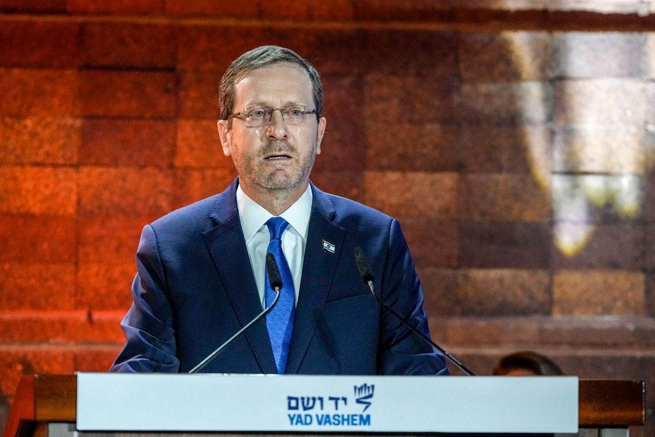 Israel's President Herzog will address Congress to commemorate the 75th