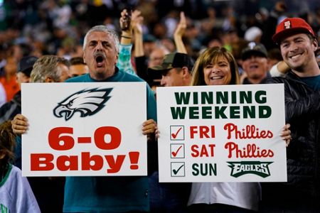 Eagles move from Fox, but still on TV as Phillies go for World Series