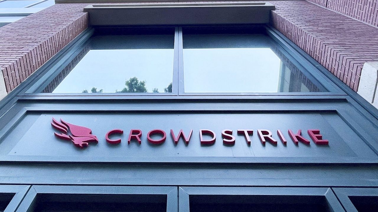 A CrowdStrike office is seen in Sunnyvale, Calif., July 19, 2024. (AP Photo/Haven Daley, File)