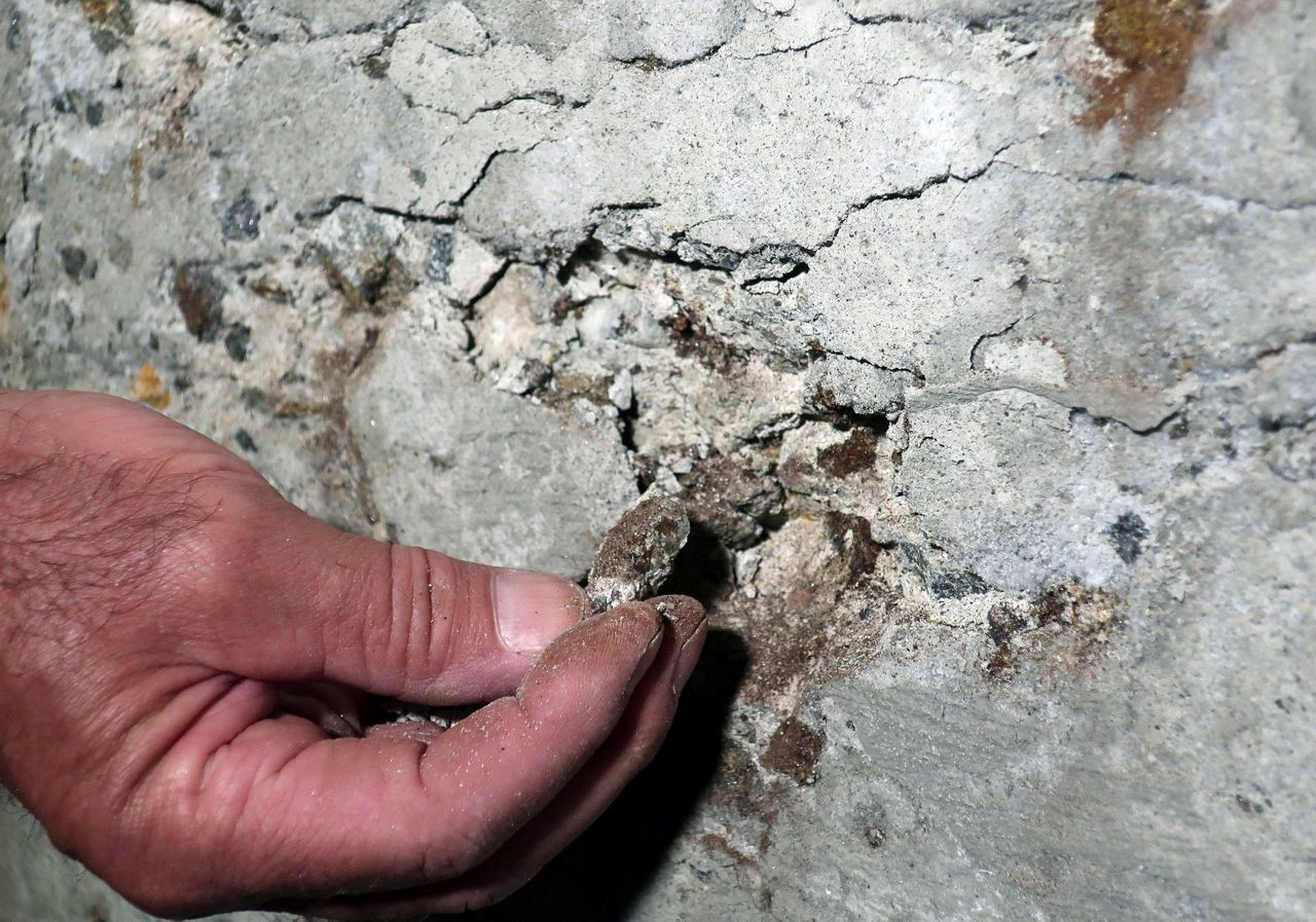 In a state with crumbling home foundations, relief arrives