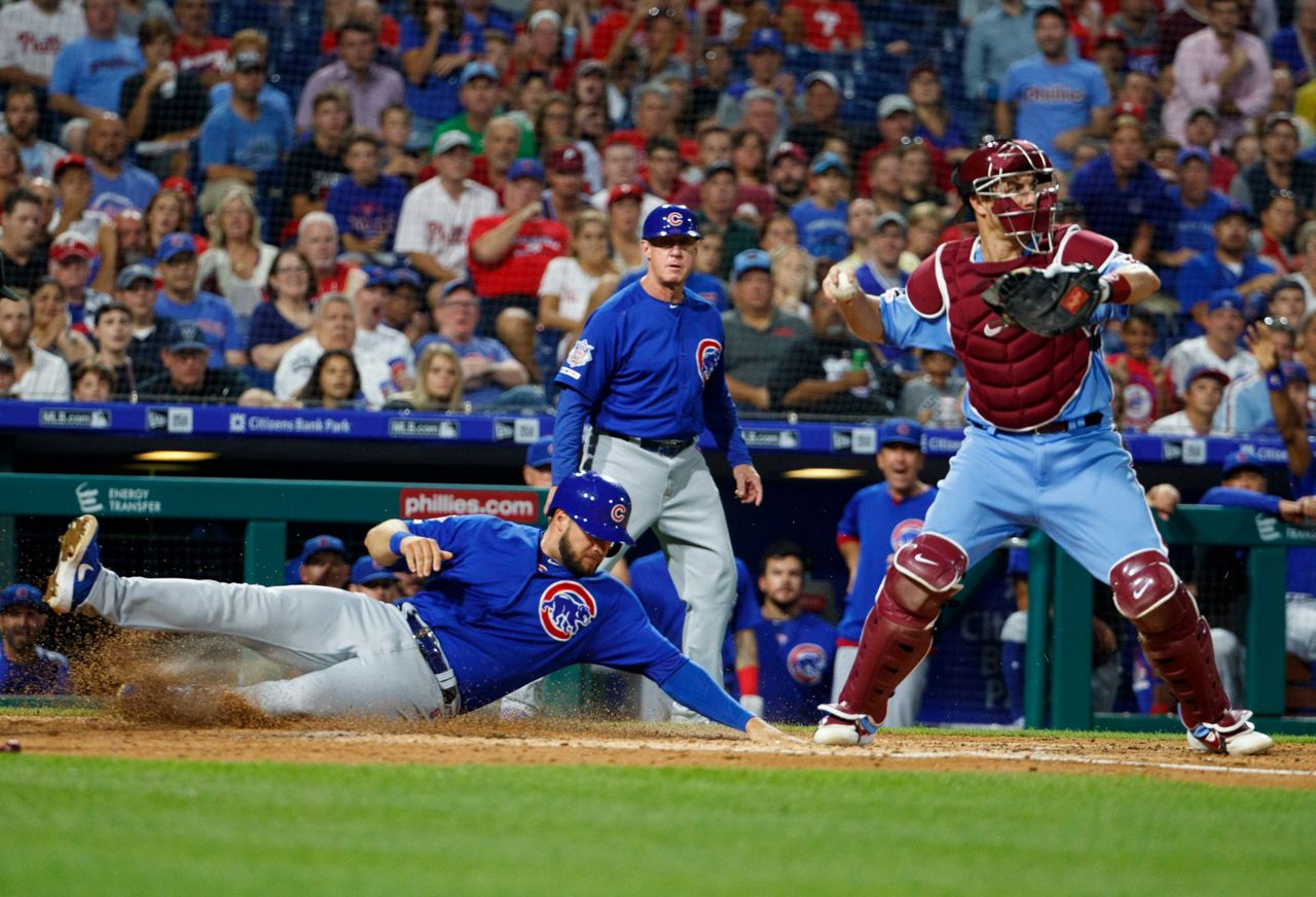 Harper hits grand slam in 9th, Phillies rally past Cubs 75