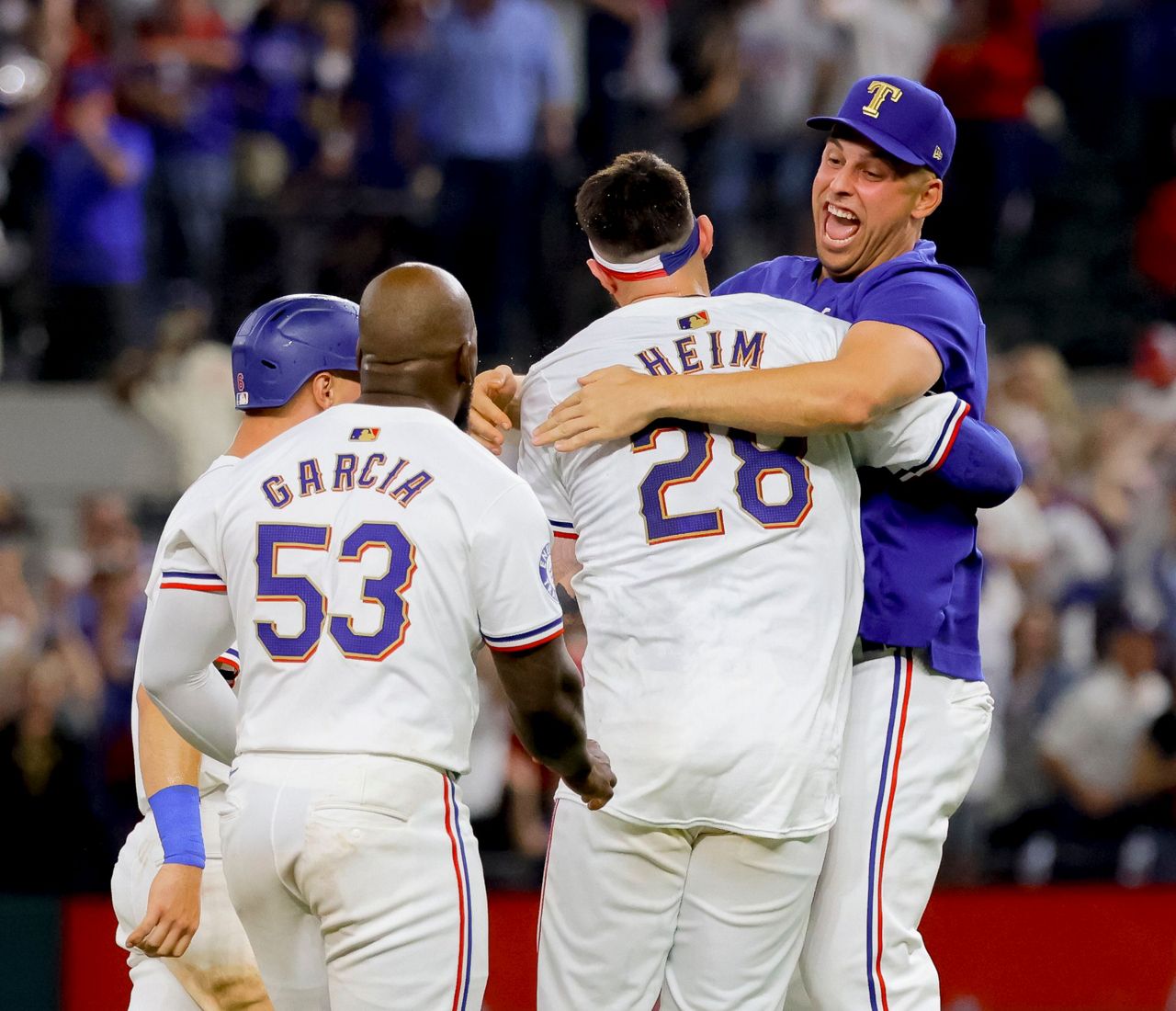 Disputed foul tip that put Rangers behind in opener not reviewable ...