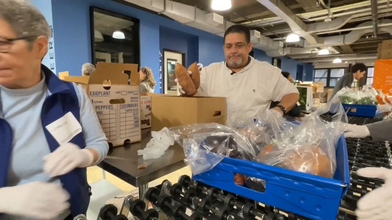 Martina Santos Volunteers to Pack Food for NYC’s Most Vulnerable: A Story of Community Support and Solidarity