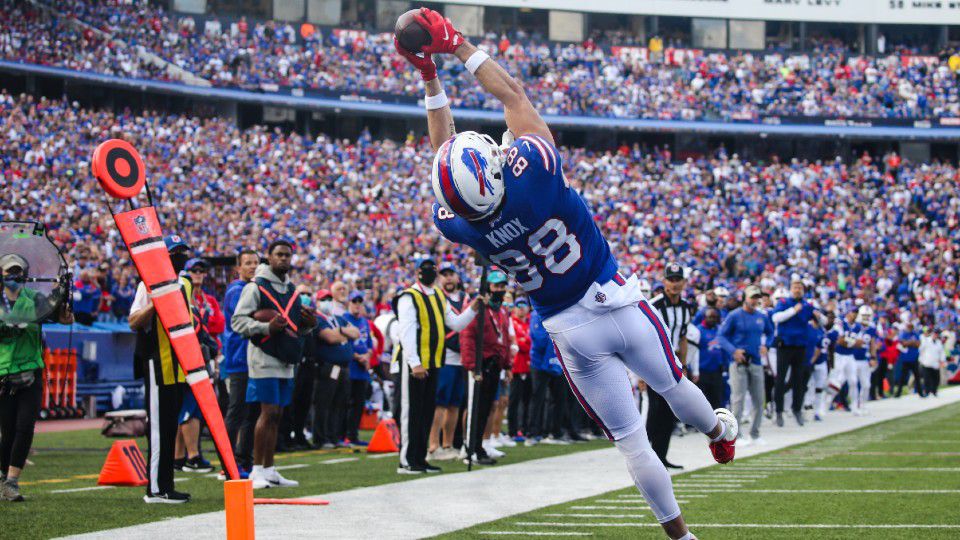 Buffalo Bills looking for Dawson Knox, tight ends to 'elevate' in