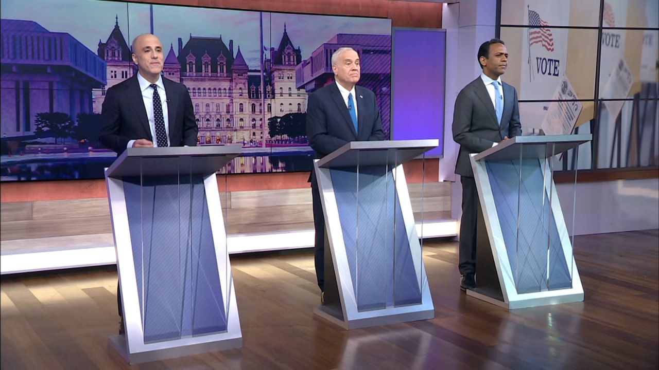 Full Debate: Three Democratic candidates for New York state comptroller face off in debate