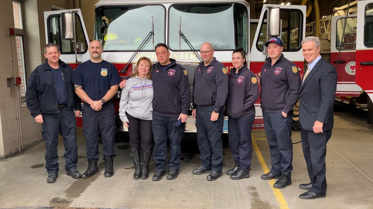 Firefighters raise awareness for early cancer detection