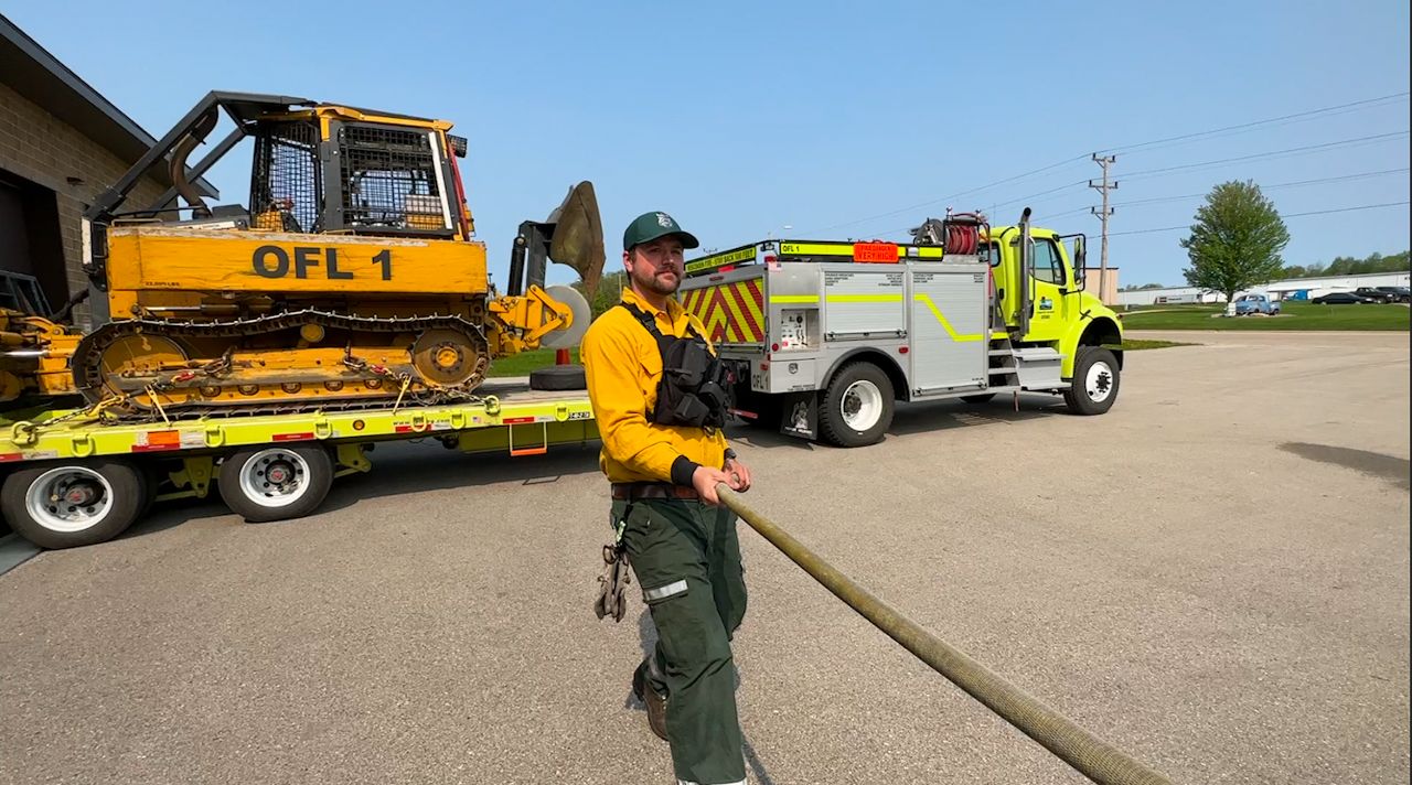 DNR fire crews ready for Wisconsin’s spring fire season