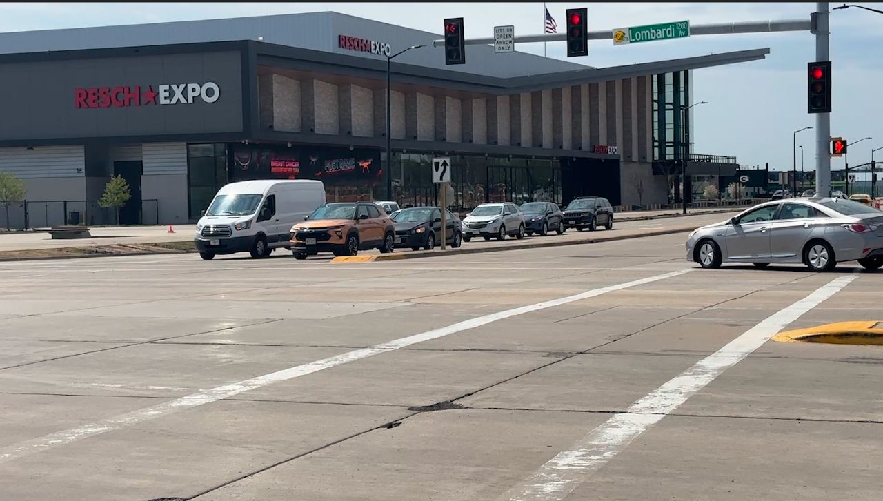 The intersection of Oneida Street and Lombardi Avenue is fully open following an extended closure for the 2025 NFL Draft.
