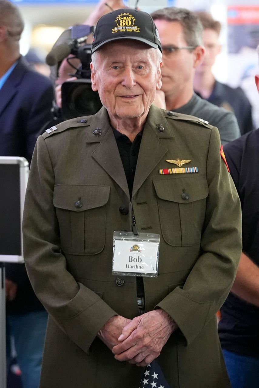 World War II veterans take off for France for 80th anniversary of D-Day