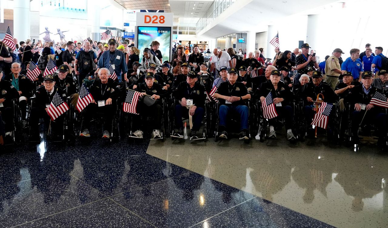 World War II veterans take off for France for 80th anniversary of D-Day