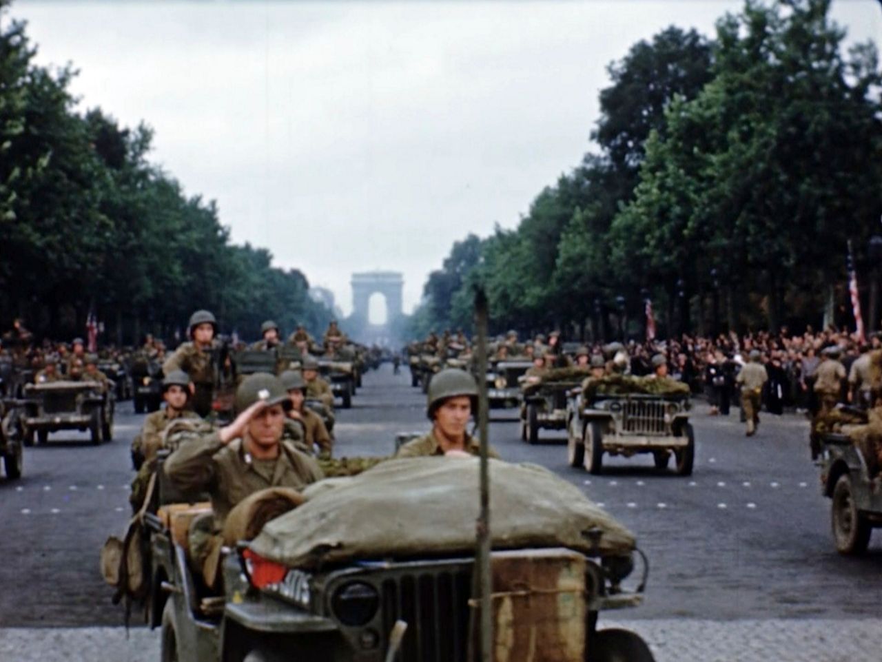 Rare color footage brings D-Day memories alive, 75 years on