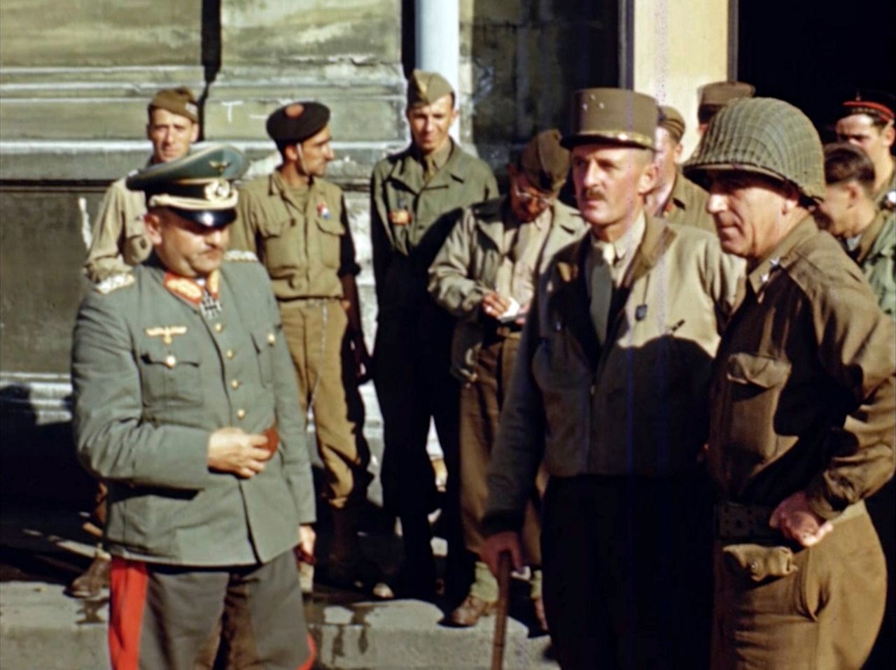 Rare color footage brings D-Day memories alive, 75 years on