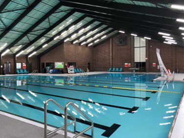 Dabney Pool at Northwest Recreation Center is one of two public open pools in Dayton, Ohio. (Photo courtesy of Dayton Recreation Commission)