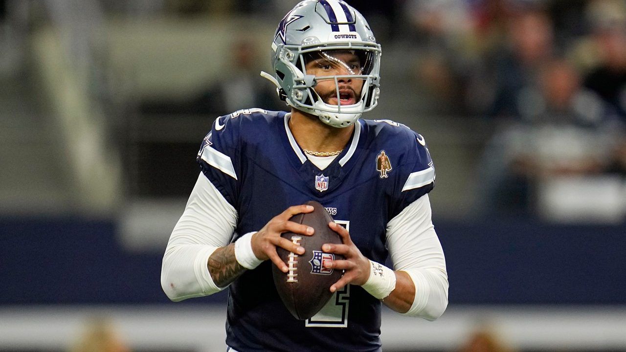 Cowboys' Dak Prescott, girlfriend Sarah Jane Ramos introduce baby