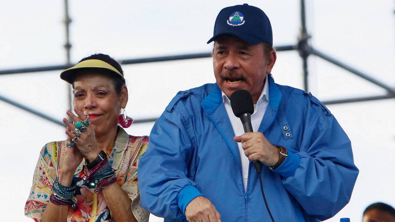 U.S. sanctions over 100 Nicaraguan officials and relatives with travel ban