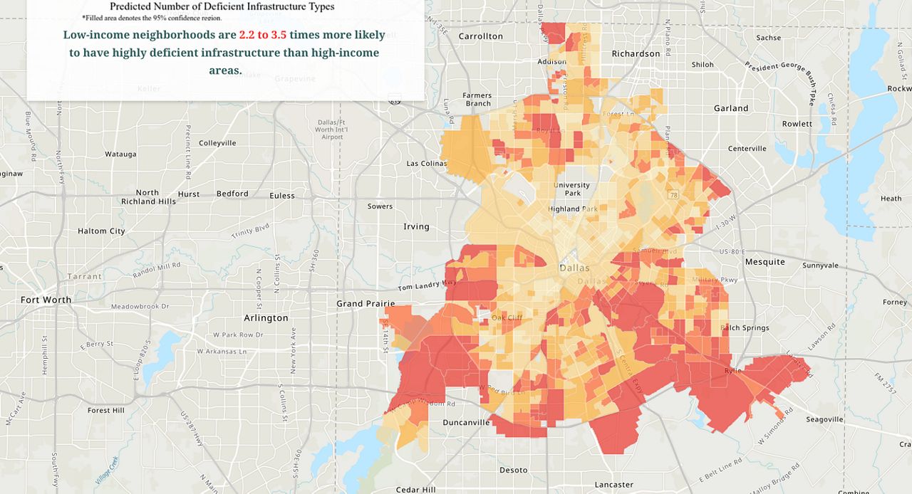 SMU identifies Dallas' Infrastructure Deserts
