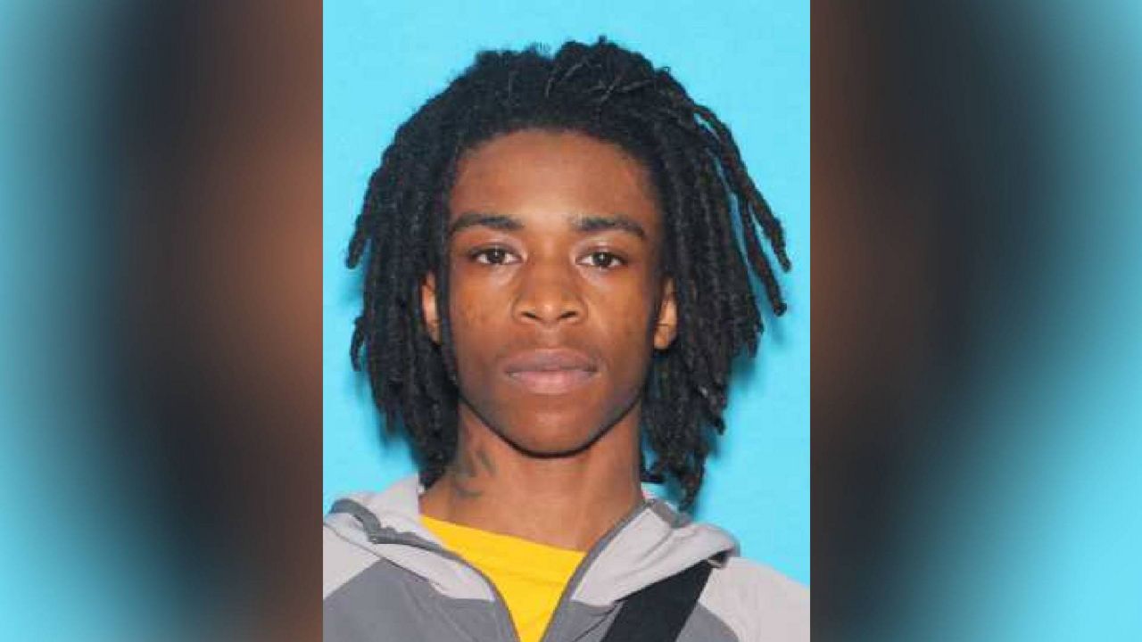 Clayton Police released a photo of Darrion Johnson, 18, who has been charged with a Nov. 13, 2023 murder but is not in custody. (Courtesy: Clayton Police)