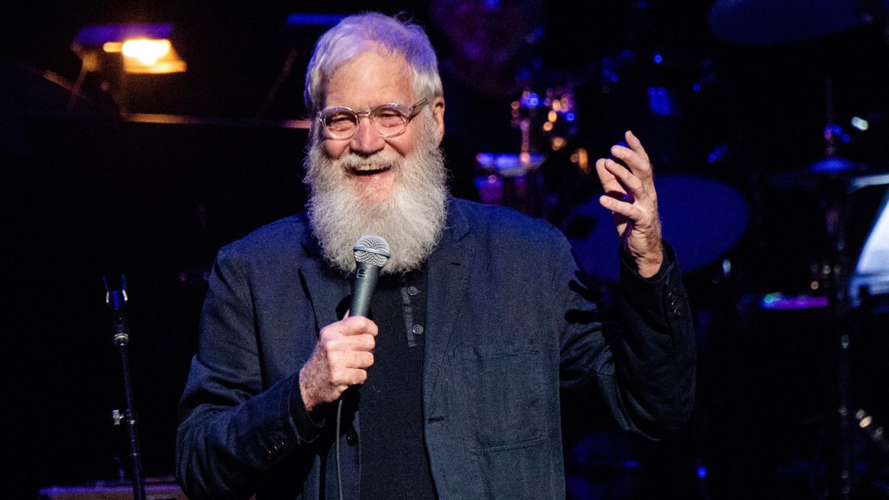 David Letterman speaks at an event, March 12, 2020, in New York. Letterman will headline a fundraiser with President Joe Biden on July 29, 2024, at the home of Hawaii Gov. Josh Green, a person familiar with the plans told The Associated Press. That's a sign that his campaign is forging ahead despite continued calls for the president to bow out of the 2024 race. (Photo by Amy Harris/Invision/AP, File)