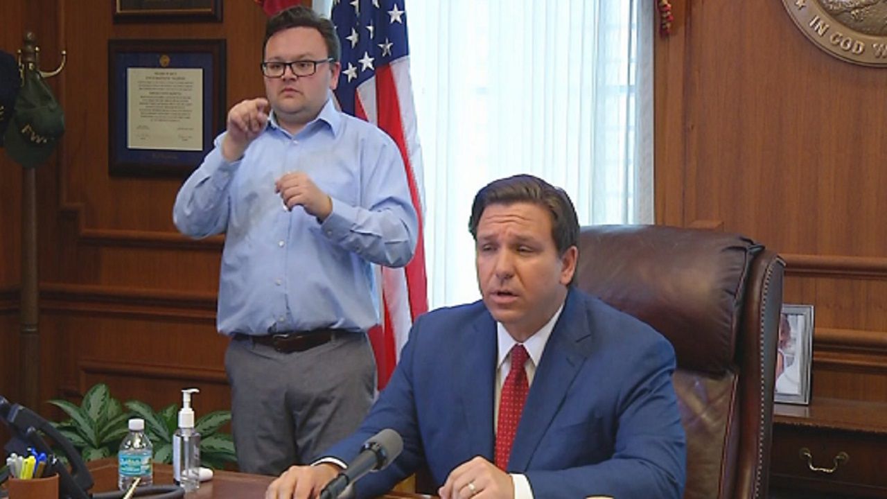 DeSantis Issues Executive Order For Stay-at-Home Mandate