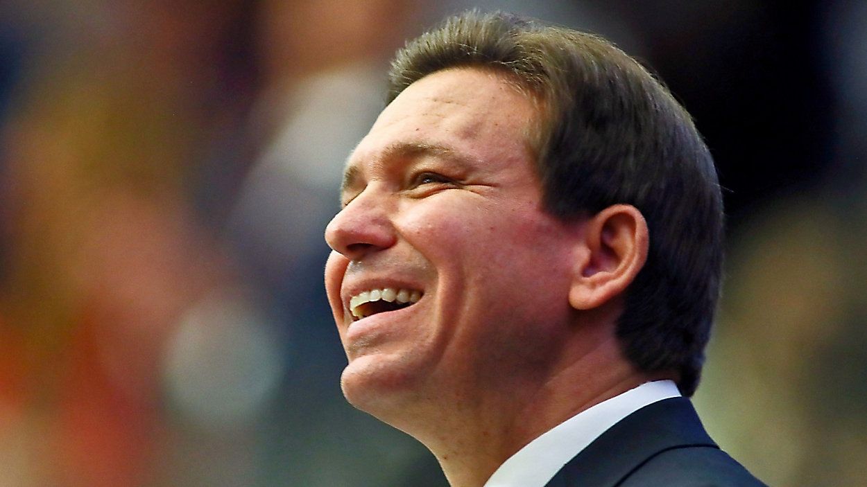 Florida Governor Ron DeSantis signed SB 262 into law on Tuesday. (AP Photo)