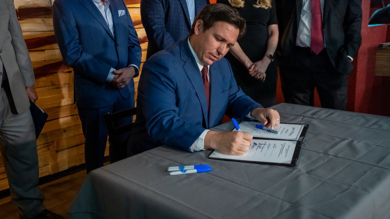 Gov. DeSantis receives 26 more bills to sign