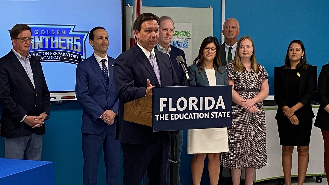 SB 1054, or the Dorothy L. Hukill Financial Literacy Act, will go into effect for the 2023-2024 school year. (Fallon Silcox/Spectrum News)