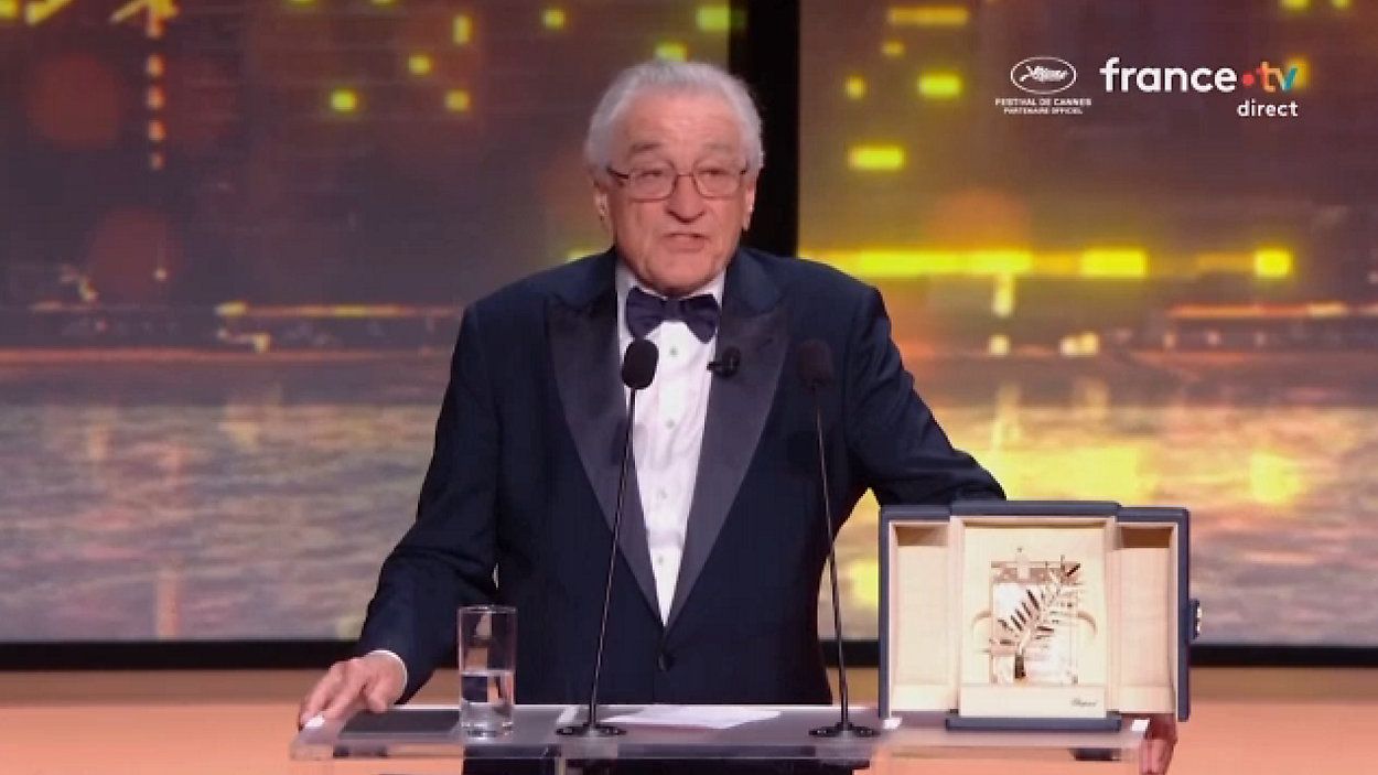 Robert De Niro en Cannes.