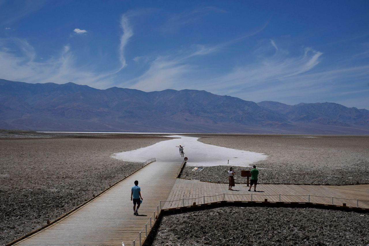 California's Death Valley sizzles as brutal heat wave continues