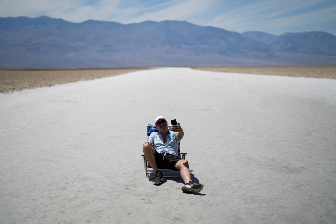 California's Death Valley sizzles as brutal heat wave continues