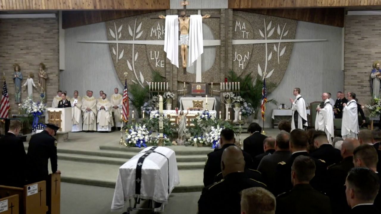 Officer Jacob Derbin funeral mass