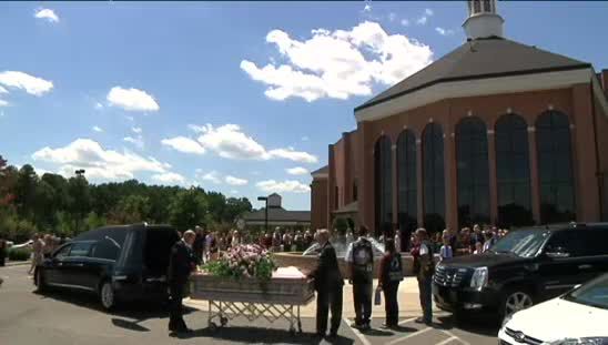 Destiny Stafford Remembered at Funeral in Gastonia