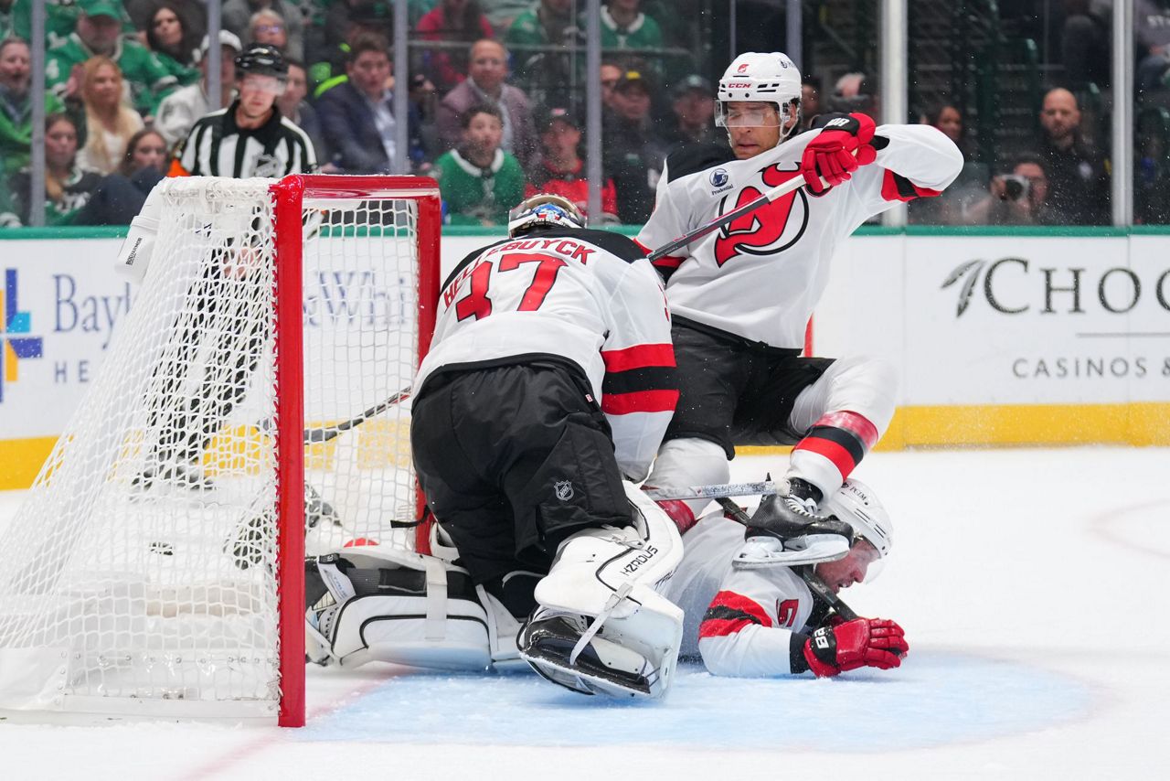Connor Hellebuyck set for his New Jersey Devils debut as starter in net ...