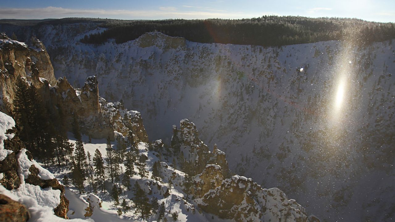 How diamond dust can make the air sparkle