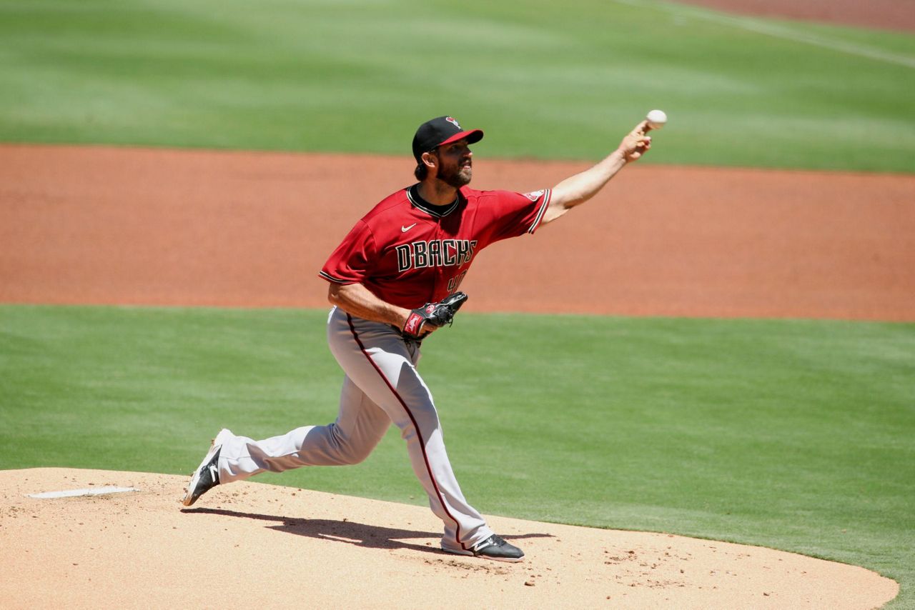 D-Backs' Bumgarner starts Game 1 of Tuesday doubleheader in