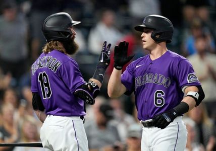 Photos: Colorado Rockies' Brian Serven smacks two home runs in