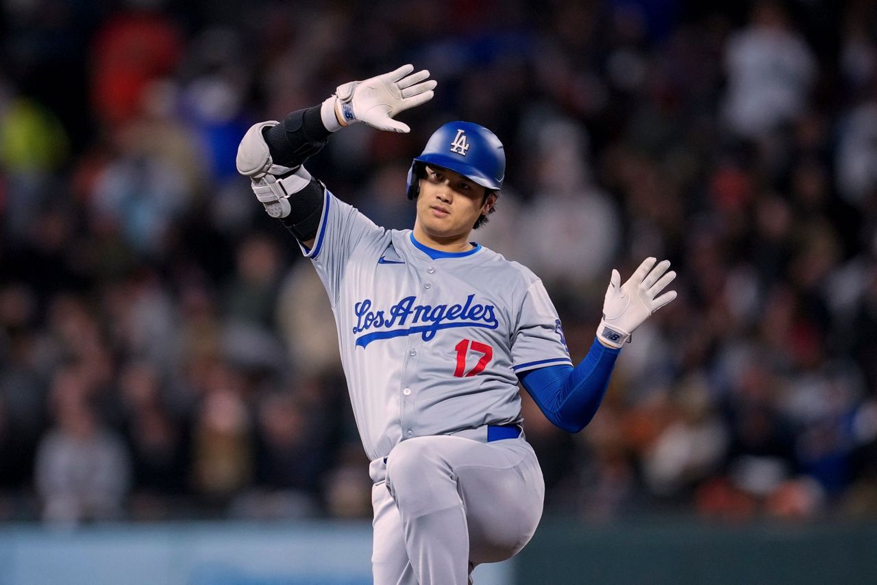 Dodgers star Shohei Ohtani hits longest home run at Oracle Park in ...