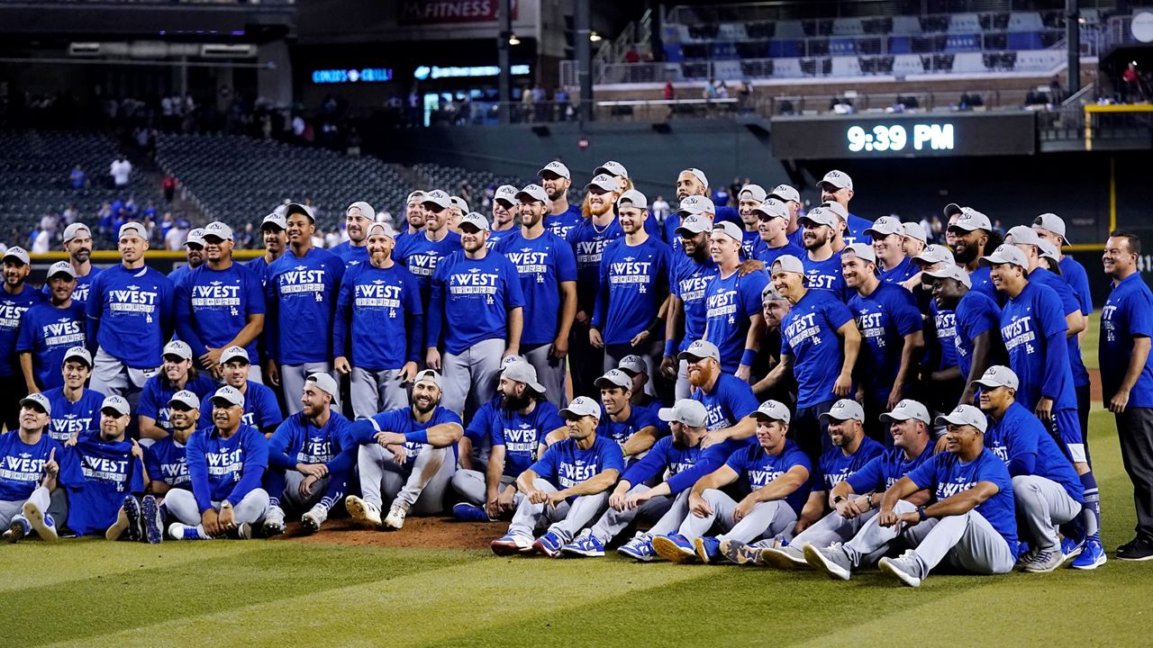 Dodgers are the National League West 2023 CHAMPIONS! LA clinches