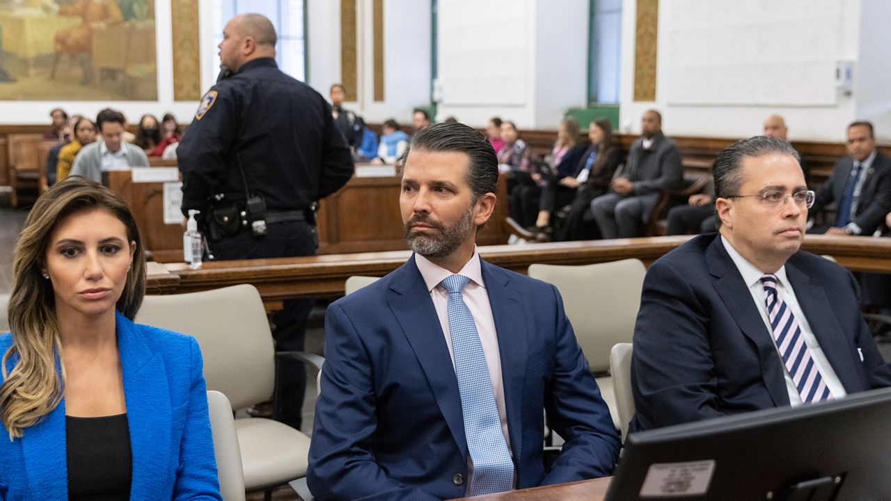 Trump sons Don Jr. and Eric defend business empire at trial