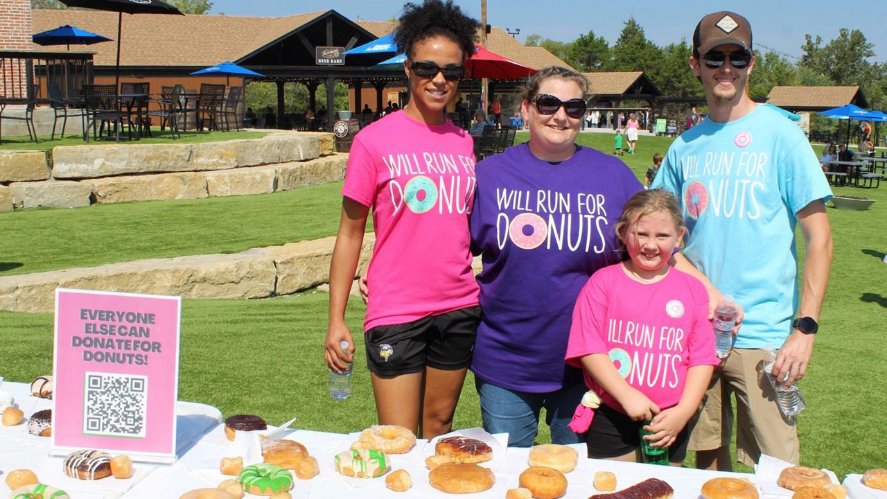 The Take Part Foundation will host its annual Donut Run 5K Saturday at The Hub STL in Chesterfield beginning at 8 a.m. (Photo courtesy of the Take Park Foundation)