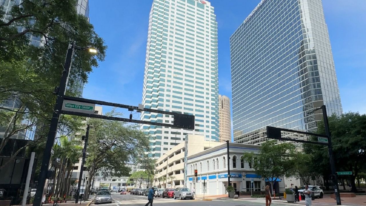 The State of Tampa’s Downtown Forum is happening Tuesday, touting the area’s development growth and future. (Spectrum News image)