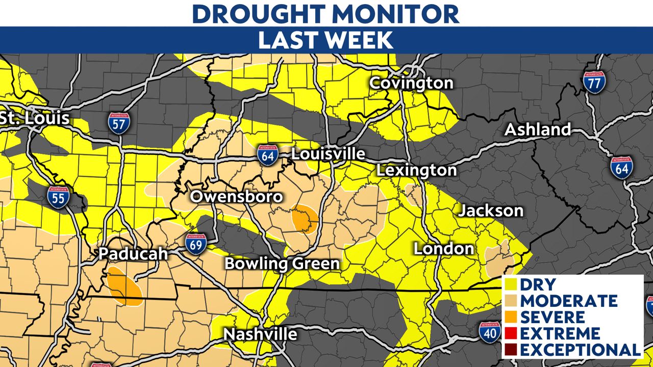 Severe drought has expanded, small improvements for some