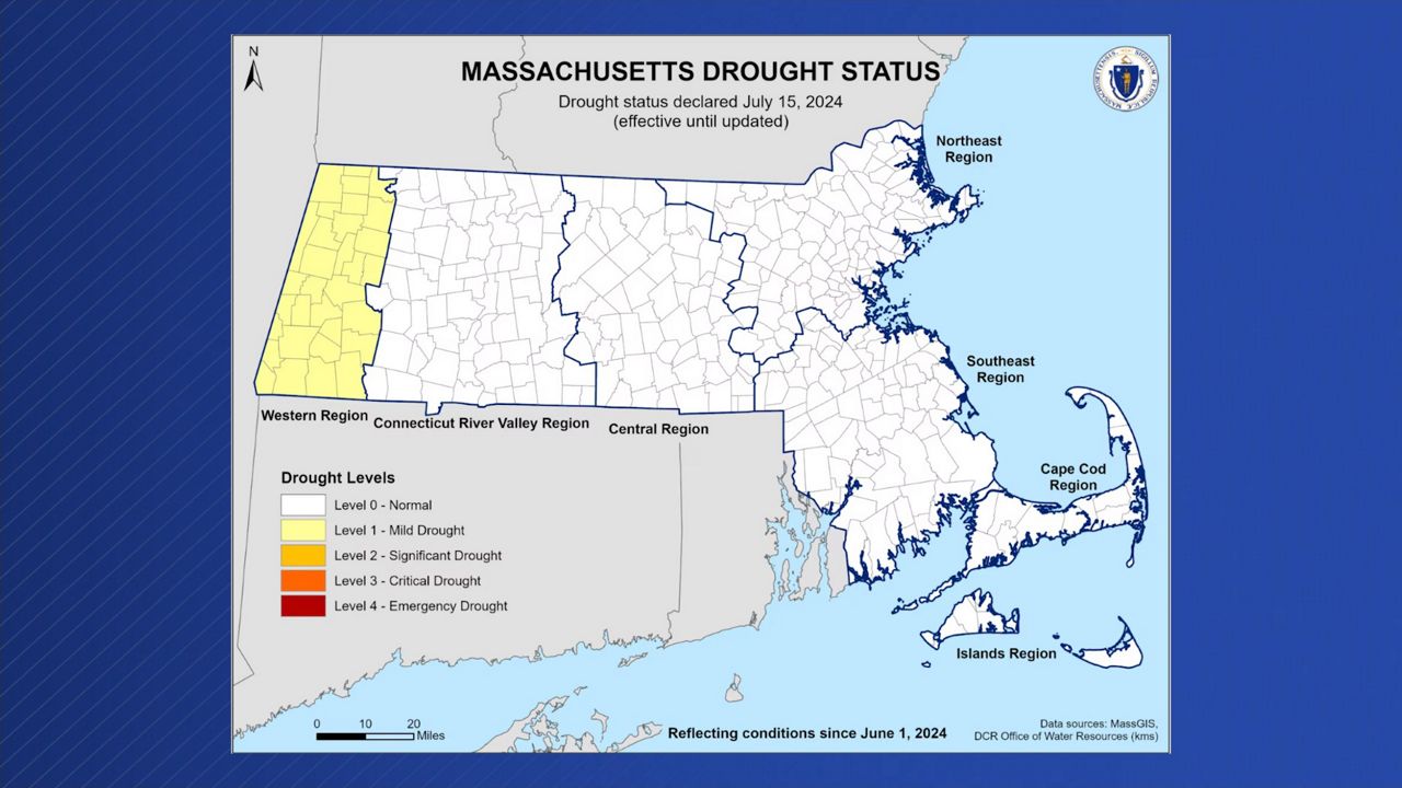 Gauging mild drought in Western Massachusetts