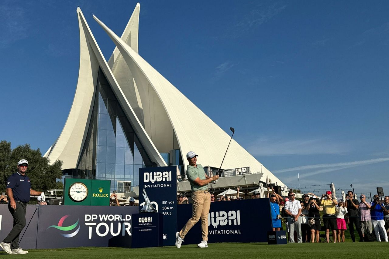 Rory McIlroy opens 2024 with bogeyfree 62 to lead Dubai Invitational