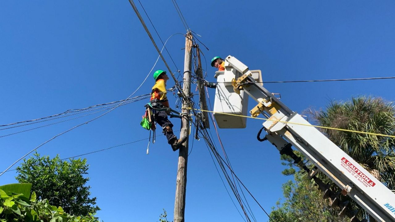 How Kentucky line workers are bolstering hurricane recovery efforts