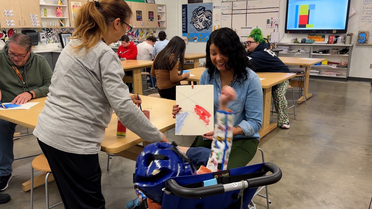 'With art, there are no boundaries': N.C. teacher's exhibit features work by students with disabilities