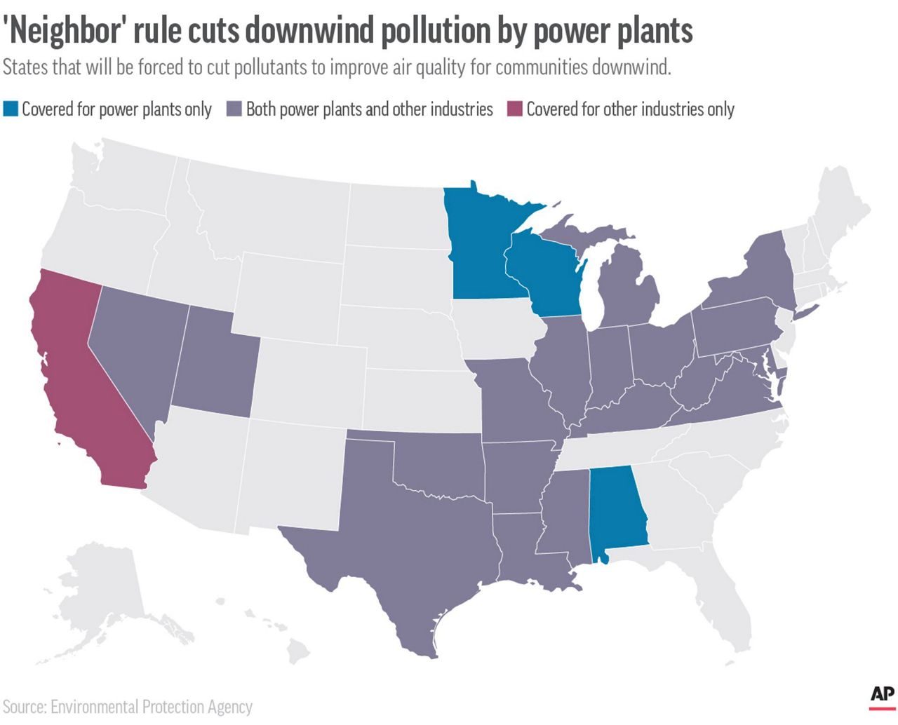EPA 'neighbor' rule cuts downwind pollution by power plants