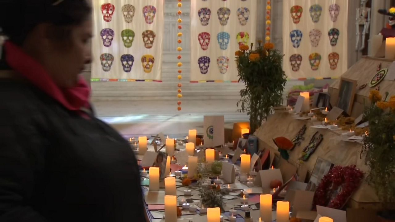 Day of the Dead Celebration at Green-Wood Cemetery in Brooklyn Honors Departed Loved Ones