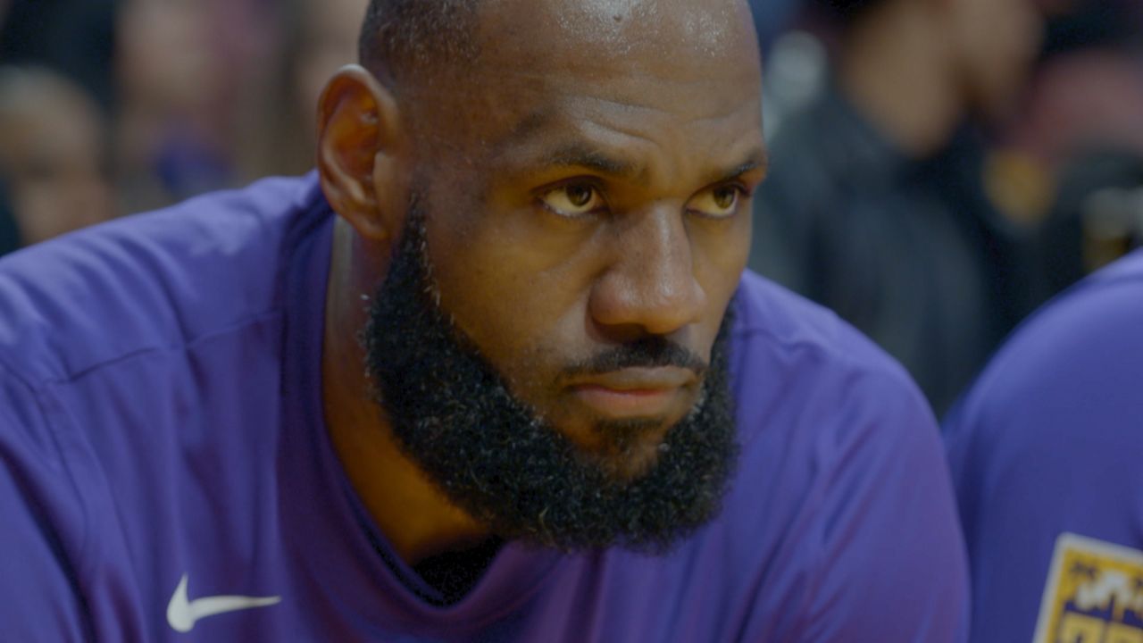 Backstage: A rare look at LeBron James' game-day routine