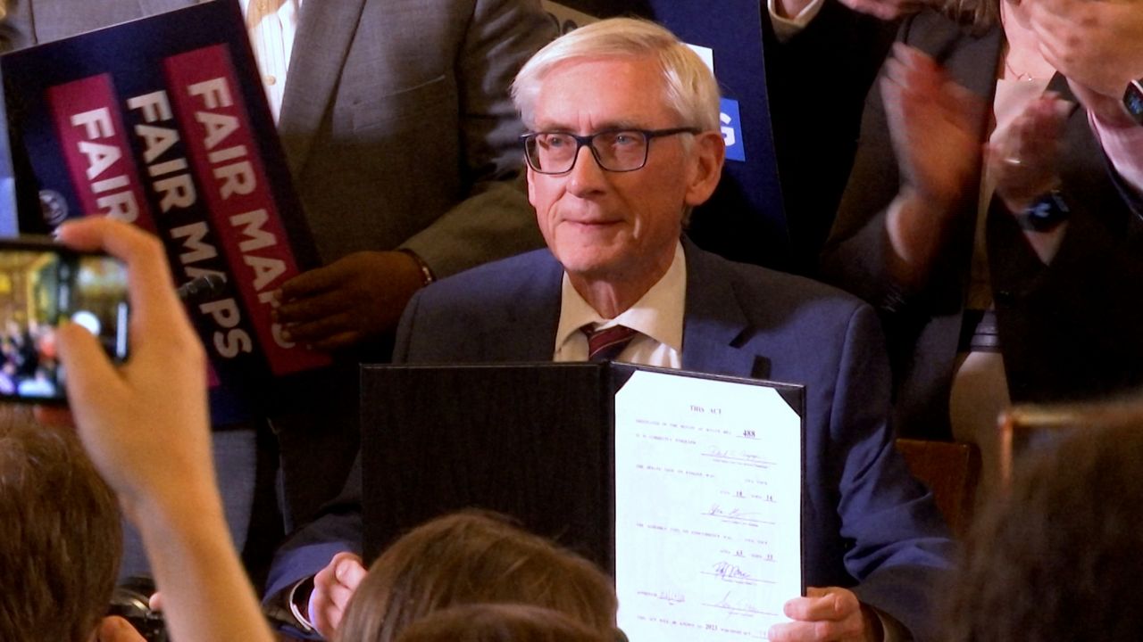 Gov Evers Signs New Election Maps Into Law